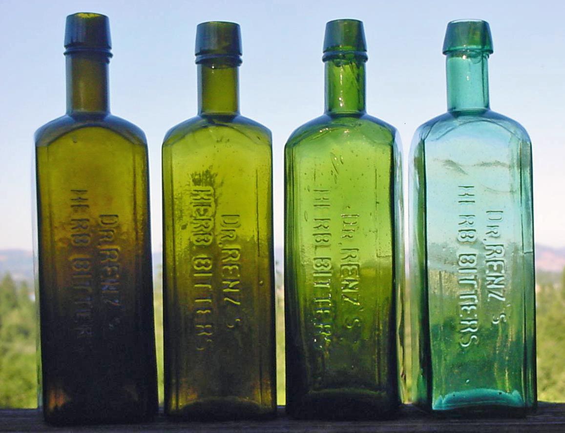 Historic Bottle Website - Homepage